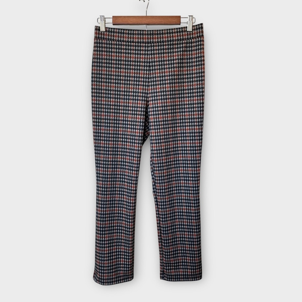 Sanctuary x Anthropologie Carnaby Kick Houndstooth Cropped Pants size M - Picture 2 of 7
